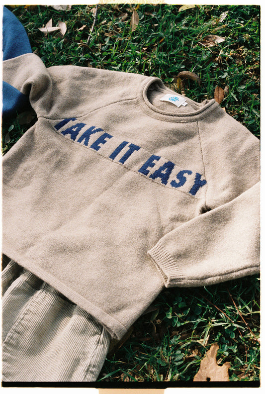 Take It Easy Sweater - Oatmeal