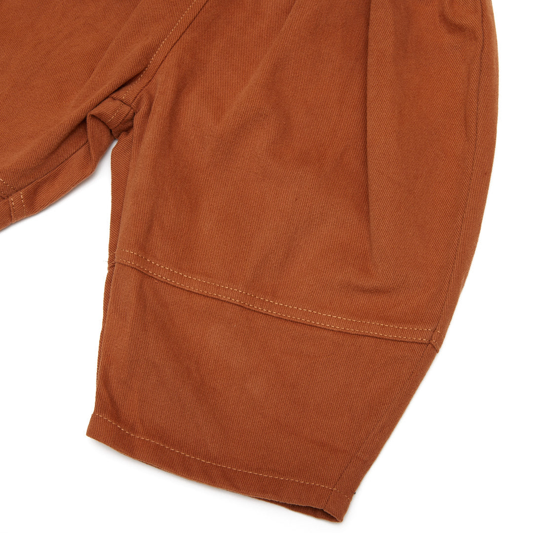 Jojo Oversized Soft Denim Pants in Clay / 1T-5Y