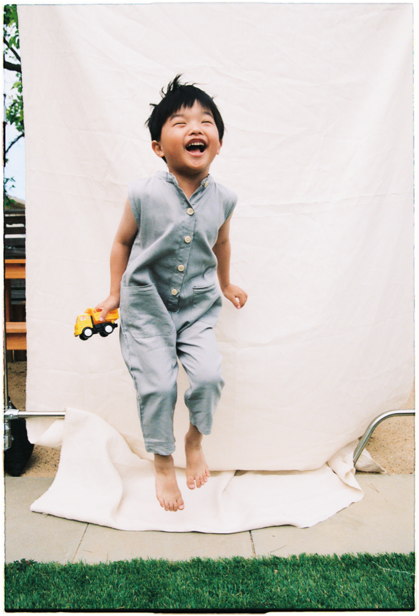 Jade Linen Jumper