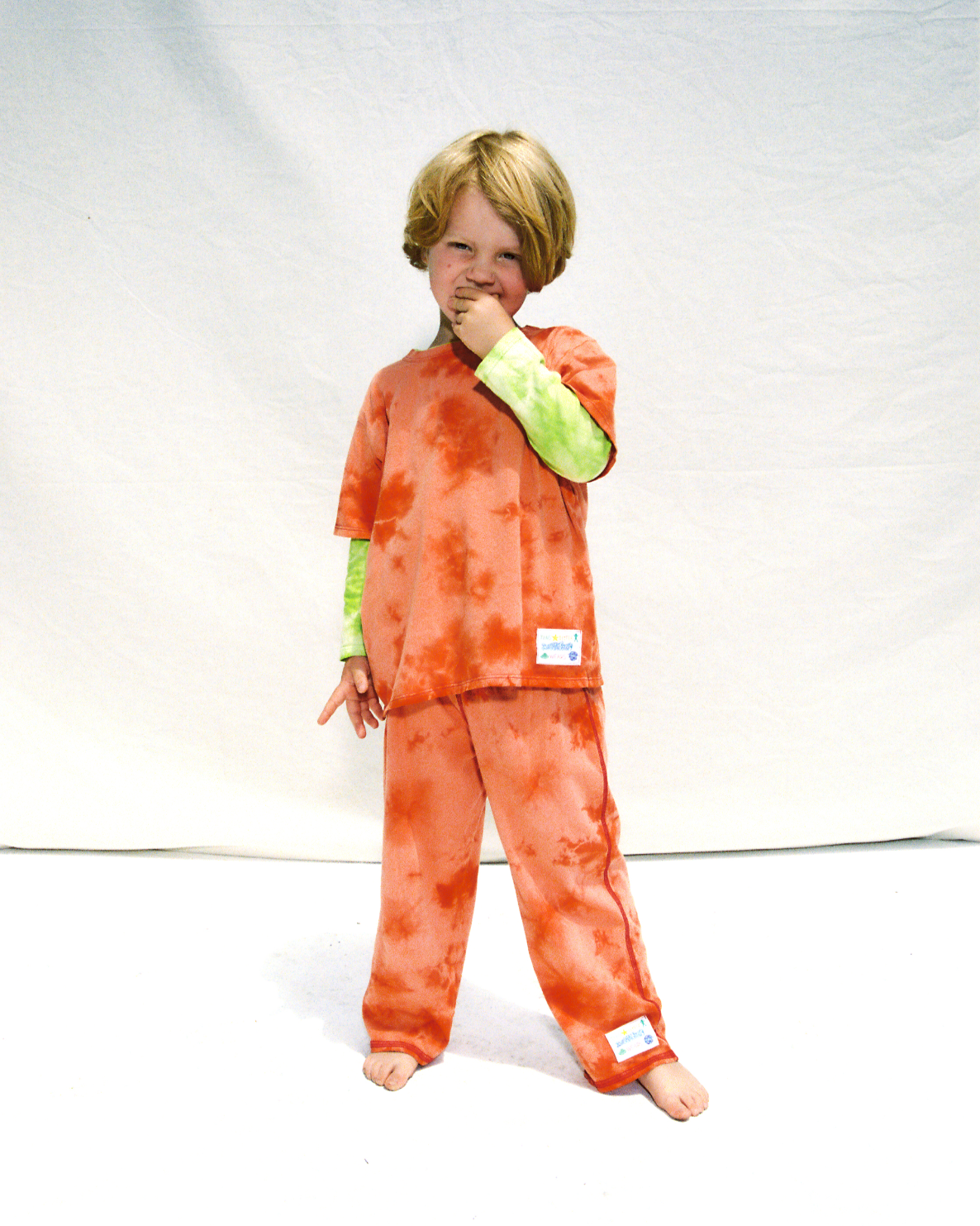 Cosmo Tie Dye Pants – Lava (Bonnie Wright Edition)