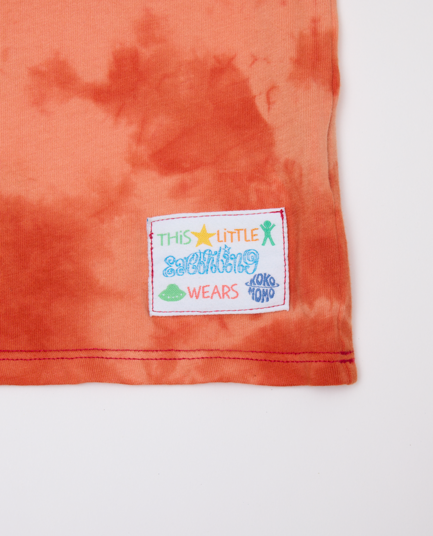 Cosmo Tie Dye Tee – Lava (Bonnie Wright Edition)