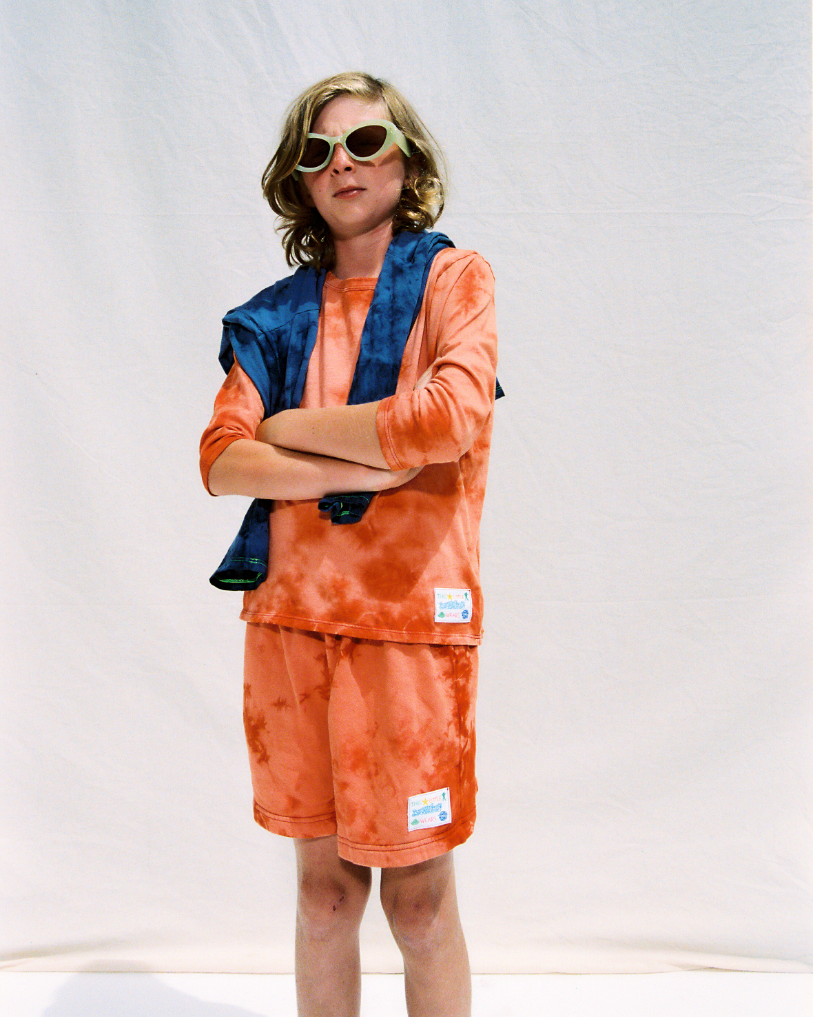 Cosmo Tie Dye Shorts – Lava (Bonnie Wright Edition)