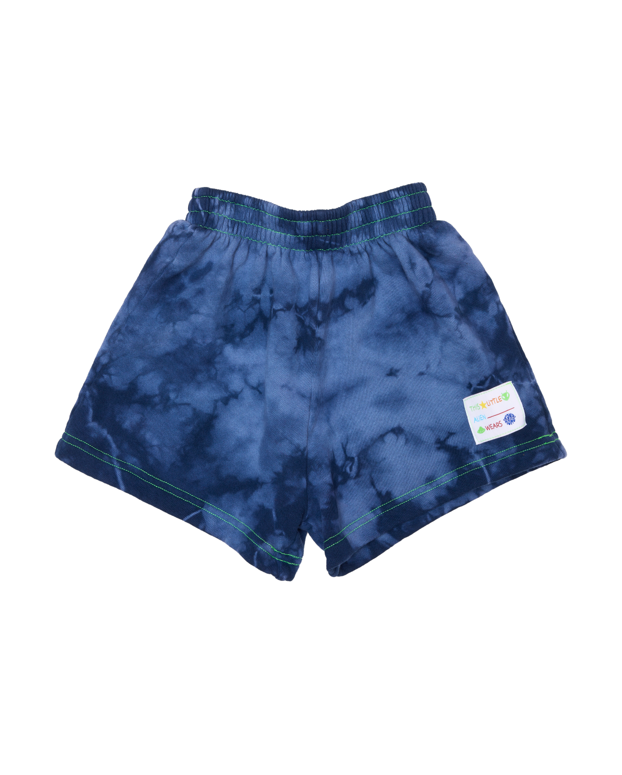 Cosmo Tie Dye Shorts - Glacier