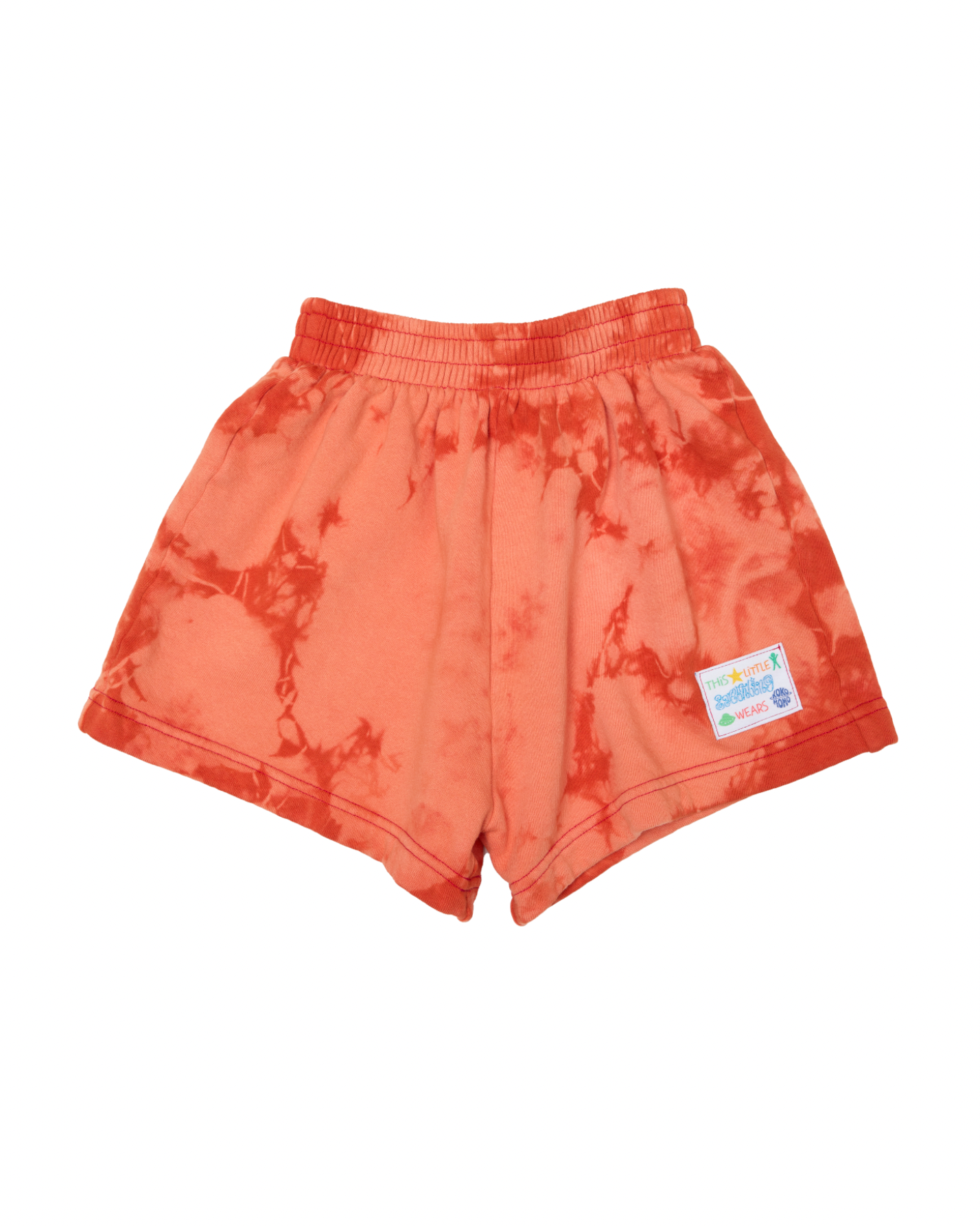 Cosmo Tie Dye Shorts – Lava (Bonnie Wright Edition)