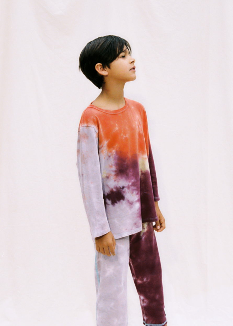 Cosmo Tie Dye Long Sleeve - Solar