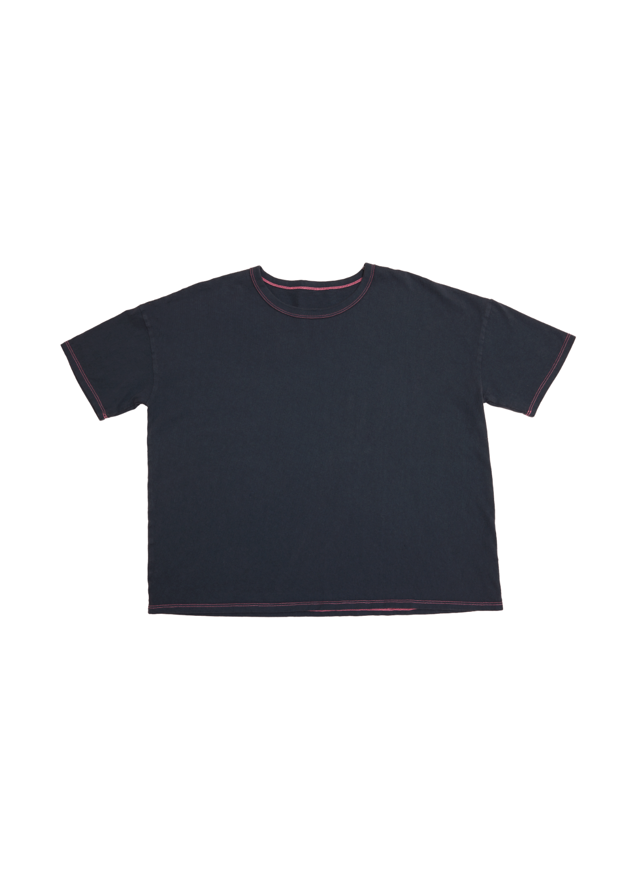 Adult Solid Boxy Tee - Charcoal