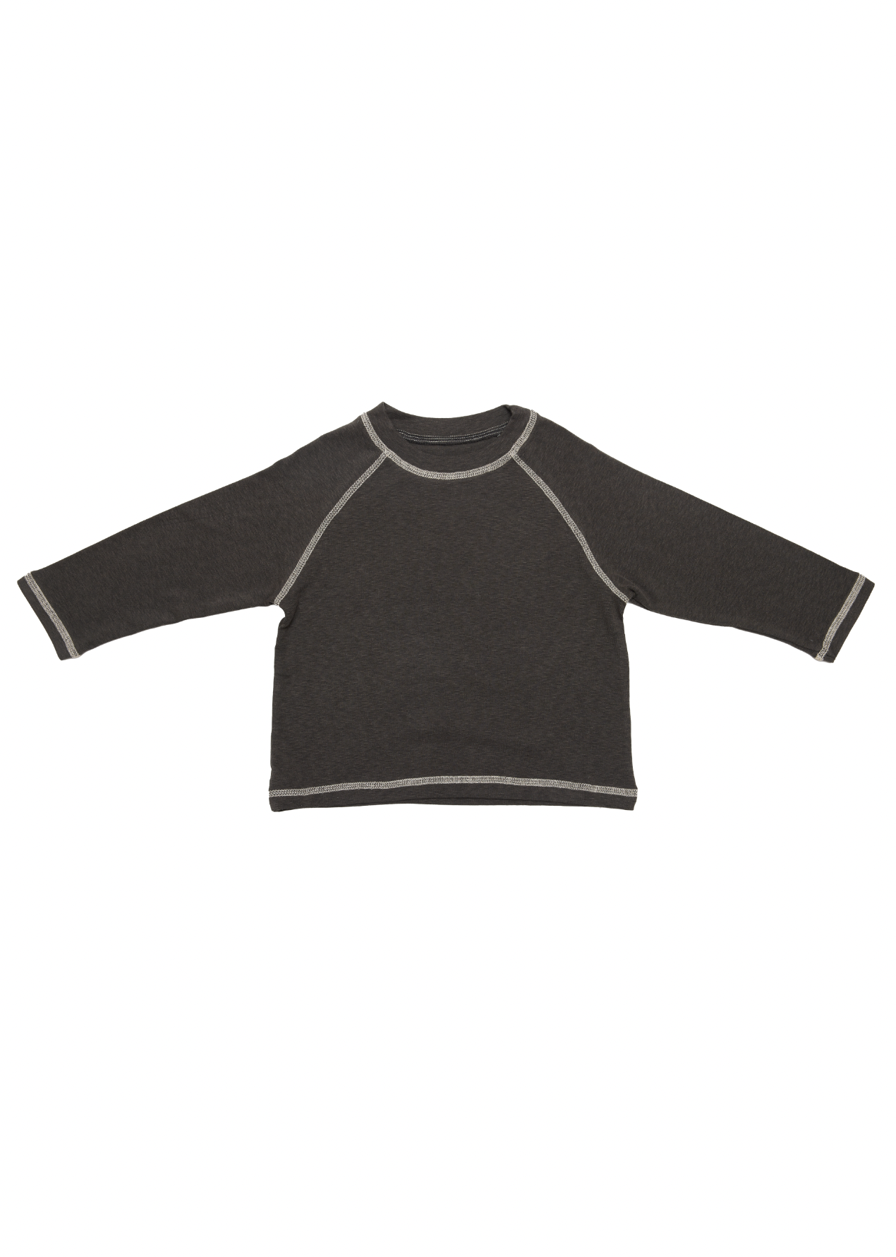 Simple Stitch Long Sleeve - Gray