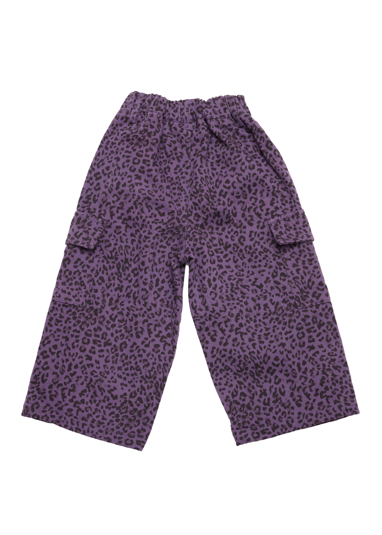 Purple Leopard Cargo Pant