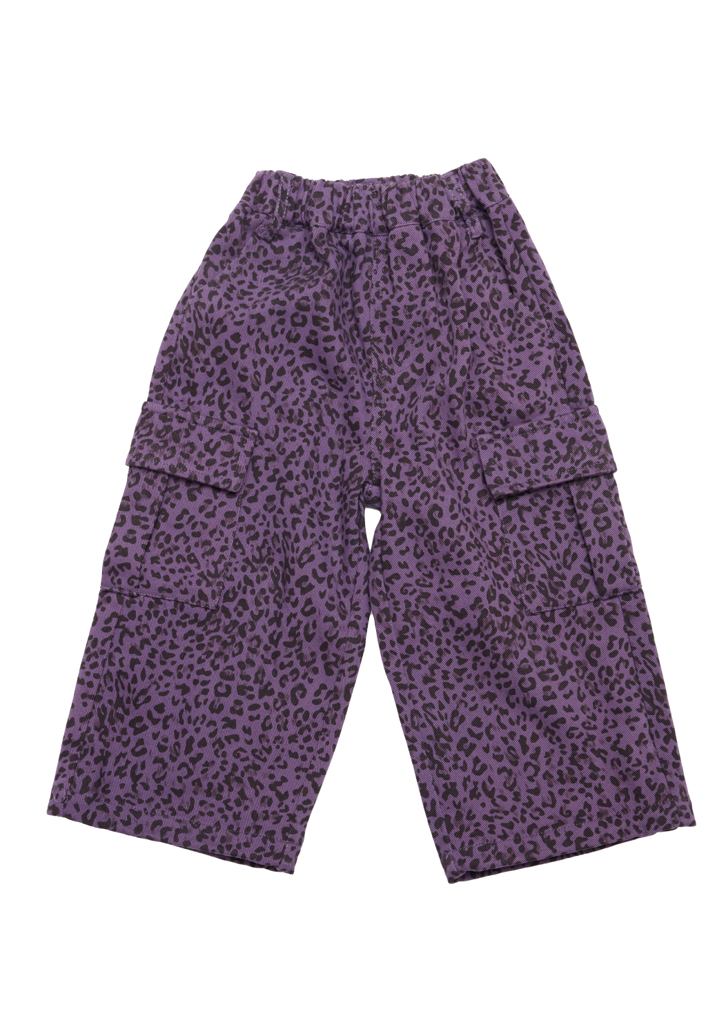 Purple Leopard Cargo Pant
